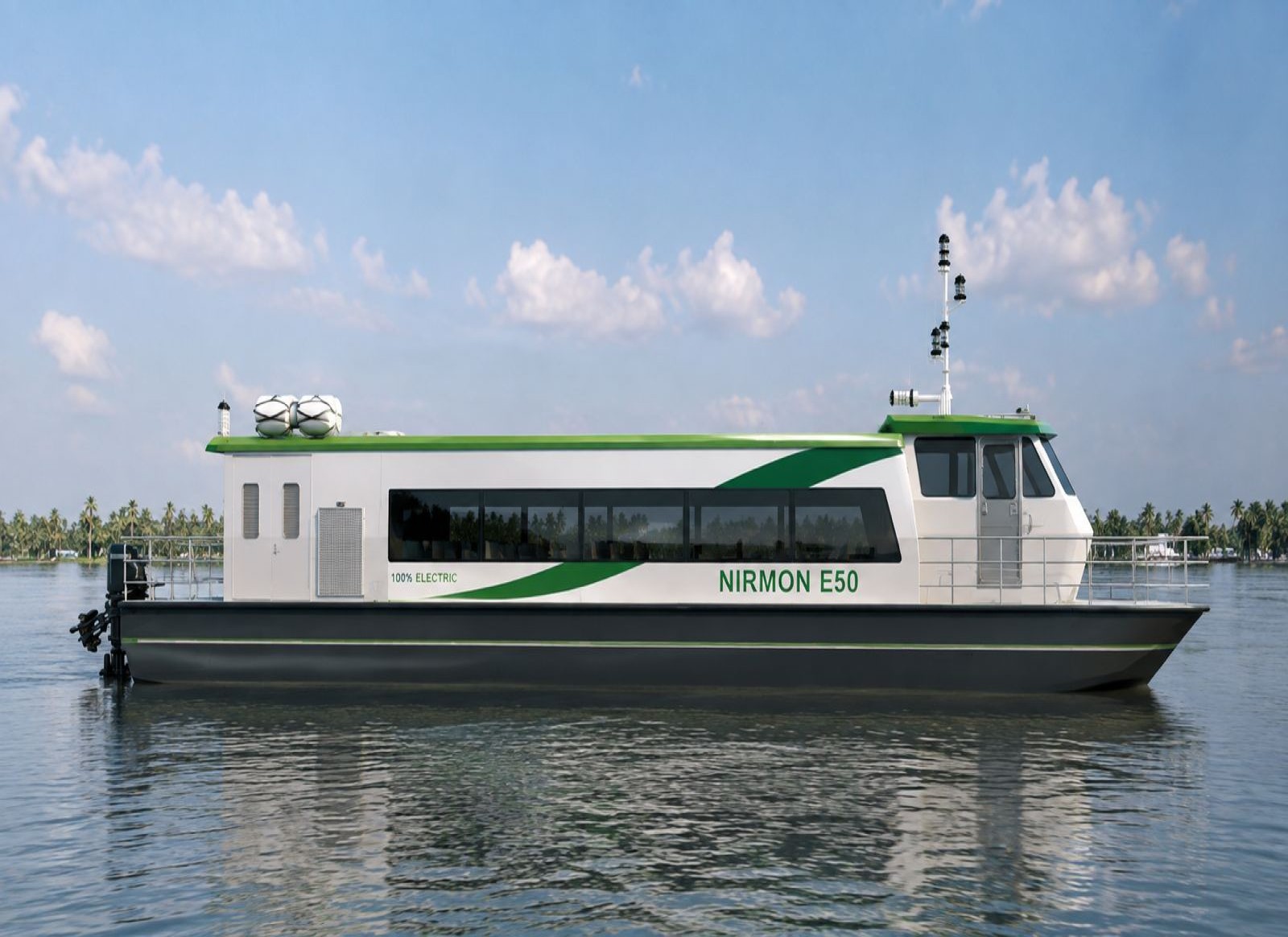 Nirmon E50 -  50 pax Electric catamaran