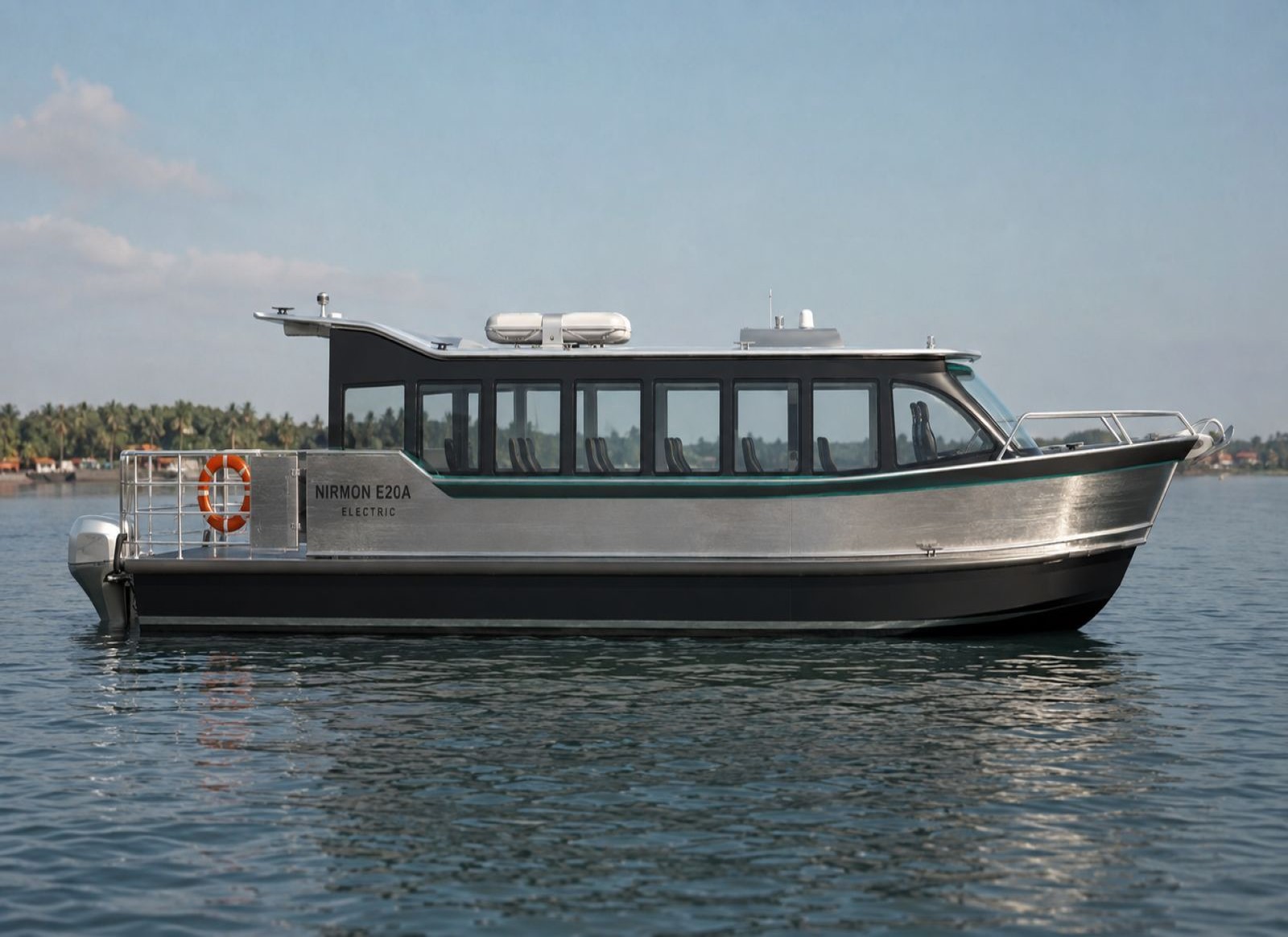 Nirmon E20A - 20 pax Electric aluminium boat