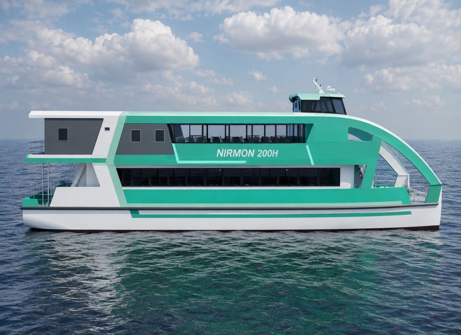 Nirmon 200 H - 200 Pax Hybrid catamaran