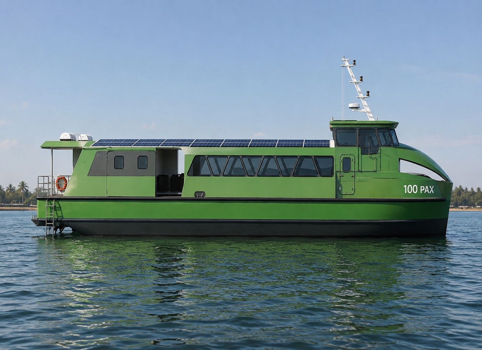 Nirmon 100H - 100 pax Hybrid Catamaran