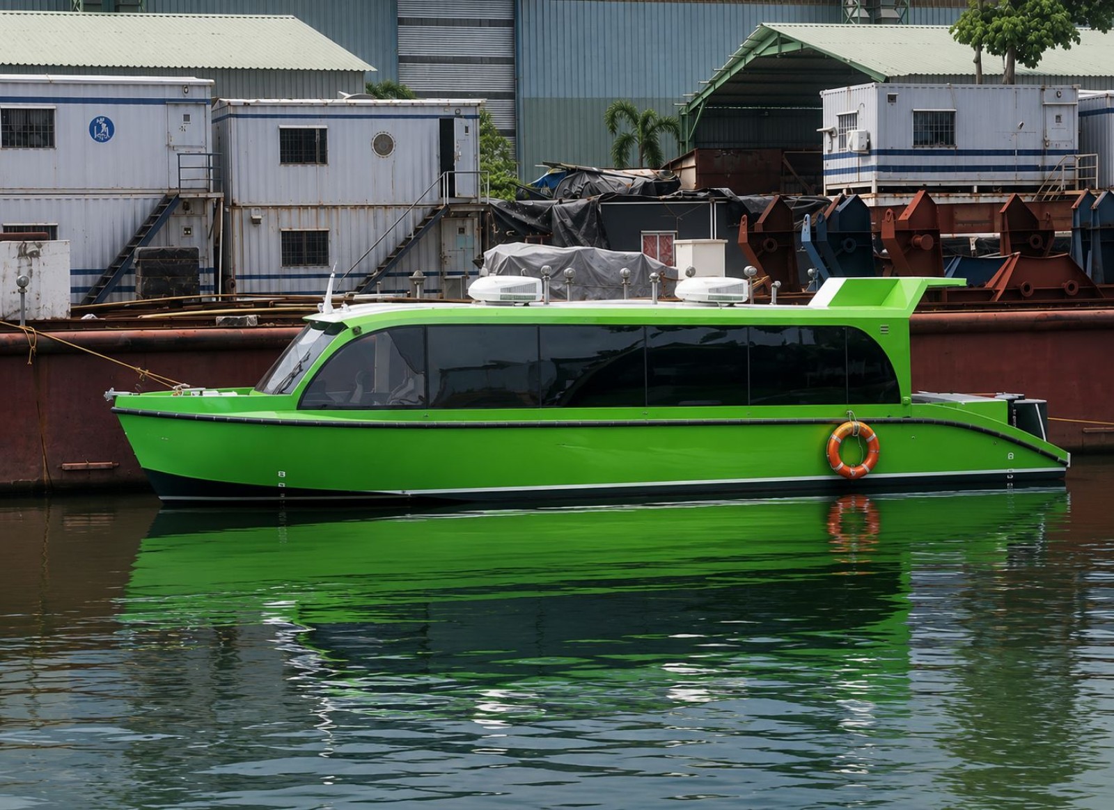 Nirmon E20C - 20 pax electric boat in composite